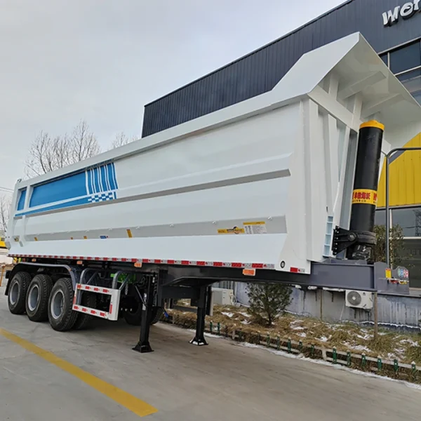3 Axle Dump Semi Trailer