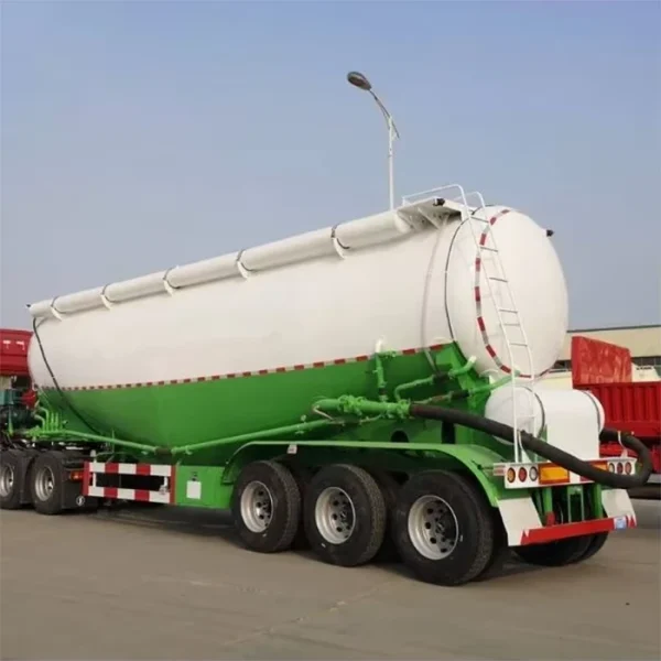 3 Axle Bulk Cement Tanker Semi-trailer