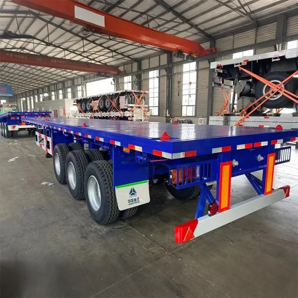 3 Axle Flated Semi Trailer