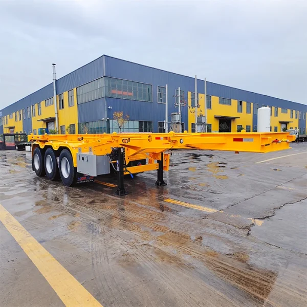 Hot Sale 3 Axle Skeleton Semi Trailer
