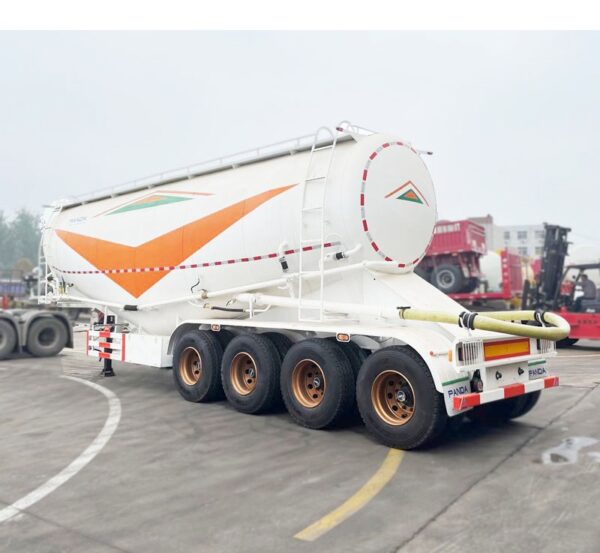 4‑AXLE BULK POWDER TANK SEMI-TRAILER